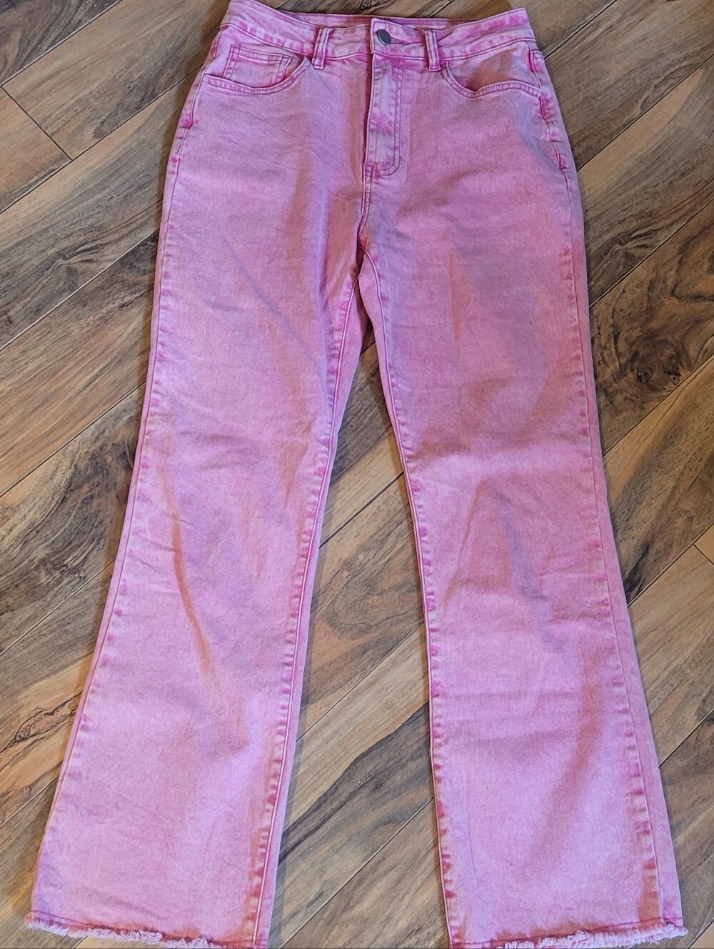 POLAGRAM Mineral/Acid Wash Pink Jeans, EUC (1 Wear), S - Cute Pop of FUN🩷